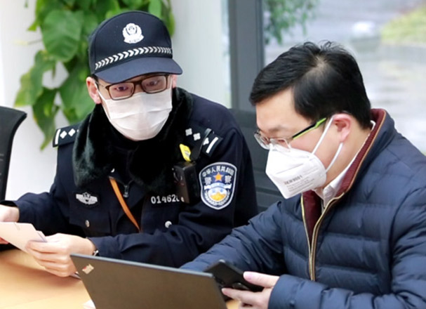 滬警方主動對接我司，保障誠格一次性防護(hù)服安全生產(chǎn)
